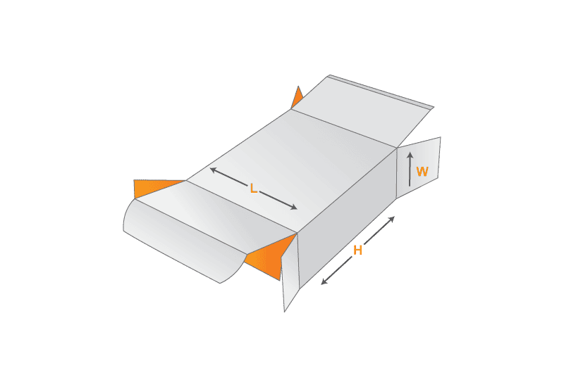 straight tuck end box template