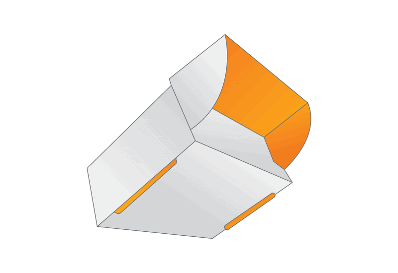 Double Wall Tuck Front Box