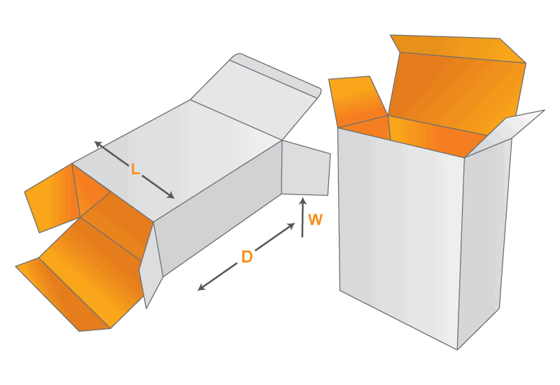 reverse tuck boxes