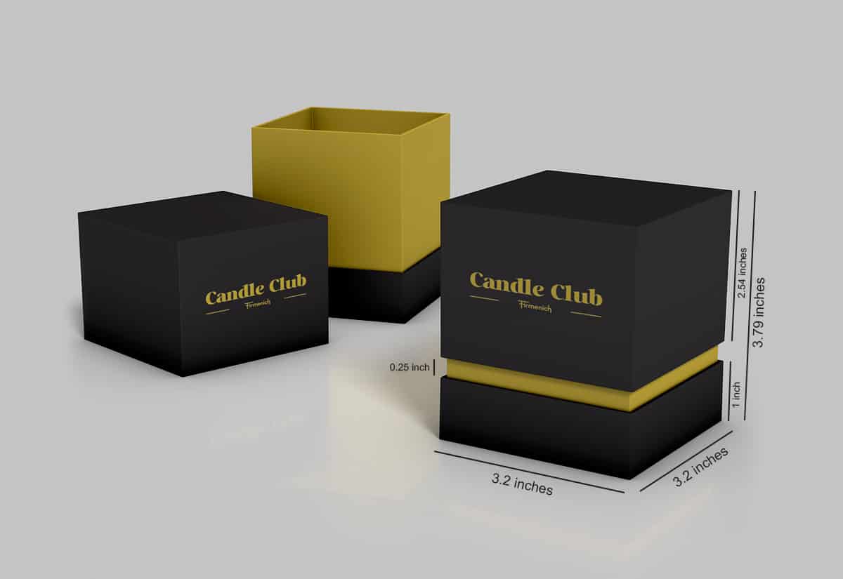 Candle Boxes | Luxury Candle Boxes | Blue Box Packaging