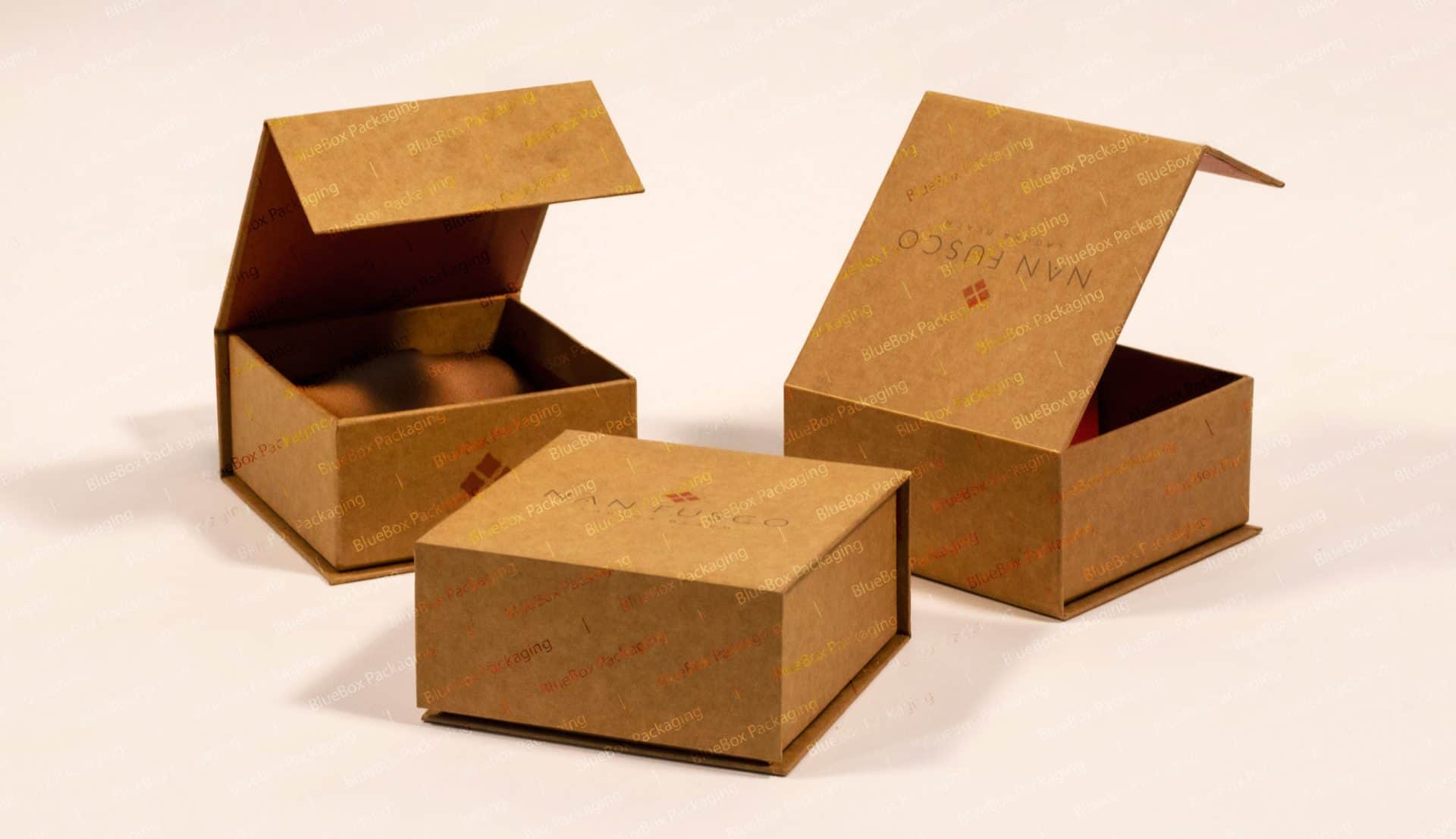 Custom Jewelry Boxes at Wholesale Rates Blue Box Packaging