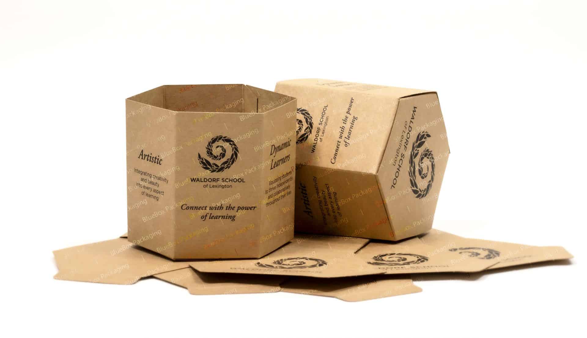 hexagon packaging wholesale