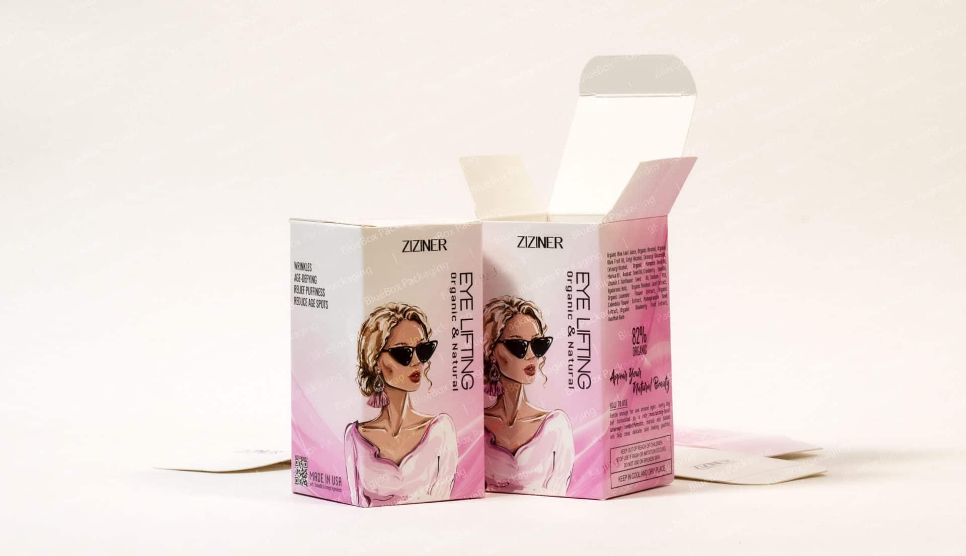 Custom Cosmetic Boxes At Wholesale Rates Blue Box Packaging