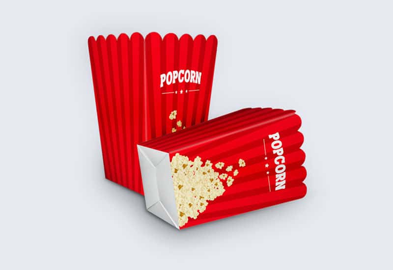 customized popcorn bags