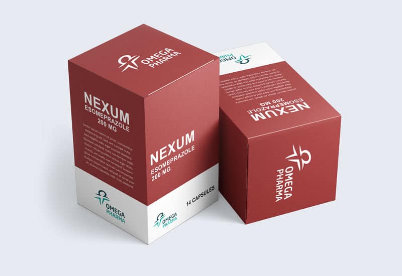 Custom Medicine Boxes Pharmaceutical Packaging Blue Box Packaging