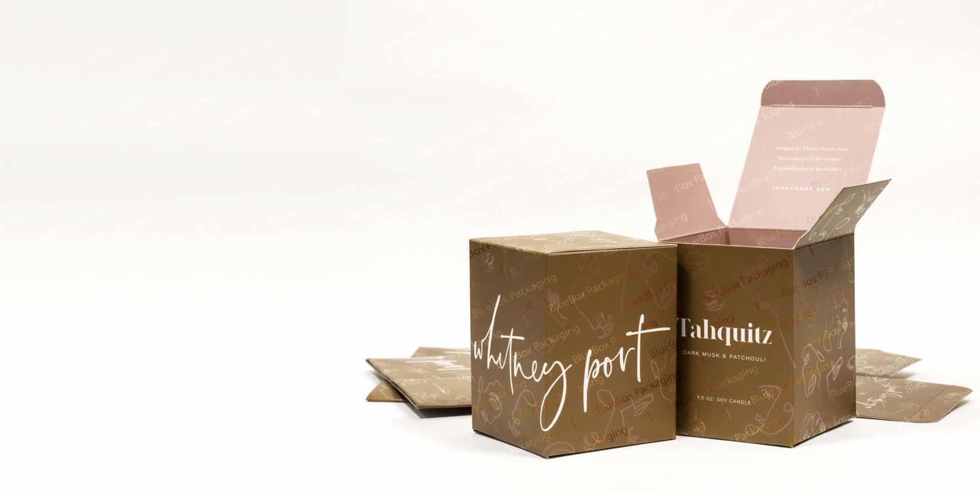 reverse tuck cardboard boxes