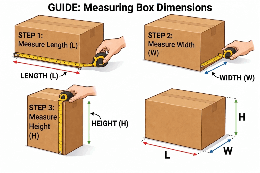 box dimensions