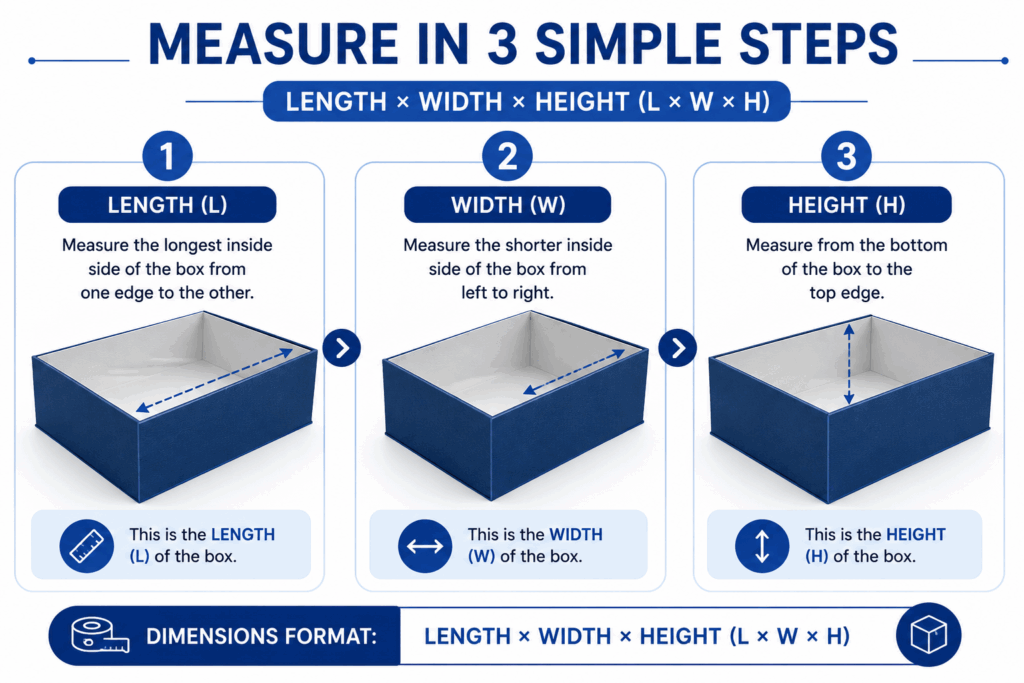 Rigid Box Dimensions