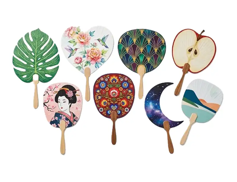 custom hand fans